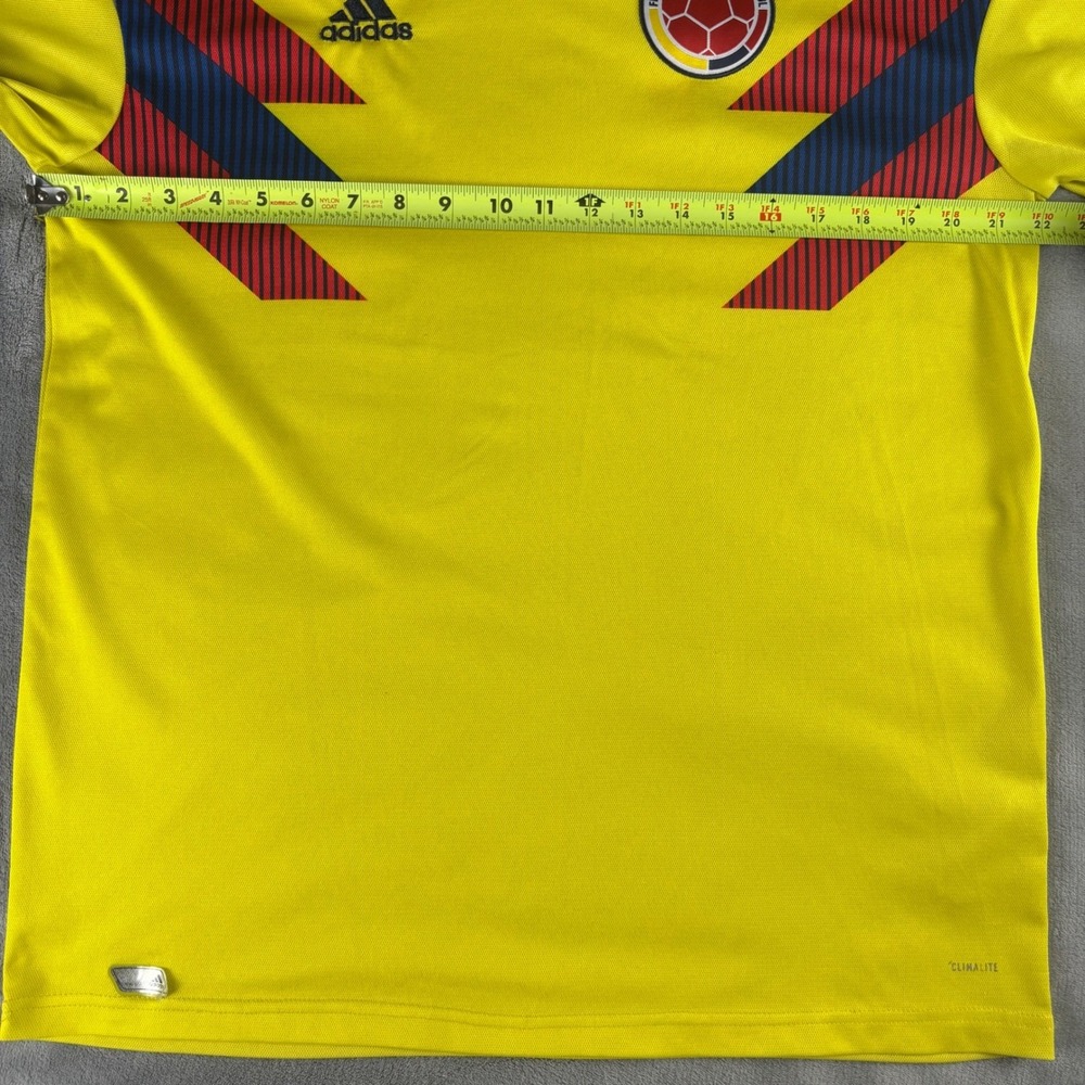 Adidas Colombia‎ National Soccer Team Jersey Mens XL ClimaLite 2018 World Cup - Picture 8 of 11